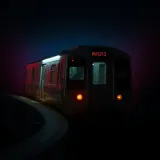 Subway Train Arriving at Platform sound effect artwork