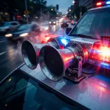 Two Tone Emergency Siren Pass By sound effect artwork