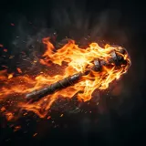 Fireball Torch Pass By Whoosh sound effect artwork