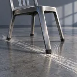 Metal Chair Dragging Across Hard Floor sound effect artwork