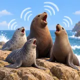 Stylized thumbnail for Group of Seals Barking and Vocalizing