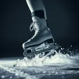 Ice Skate Carve and Stop sound effect artwork