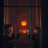 Halloween Doorbell and Children sound effect artwork