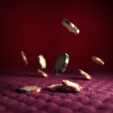 Poker Chips Tossed on Felt sound effect artwork