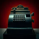 Mechanical Cash Register Crank sound effect artwork