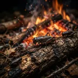 Crickets and Campfire Crackle sound effect artwork