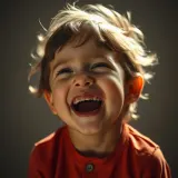 Happy Child Giggling Softly sound effect artwork