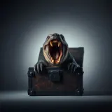 Snarling Mimic Chest Surprise sound effect artwork