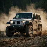 Jeep Skid Stop on Dirt sound effect artwork