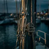 Marina Ambience with Clanking Rigging sound effect artwork