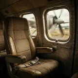 Propeller Plane Cabin During Landing sound effect artwork