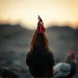 Distant Dawn Rooster Crow sound effect artwork