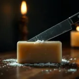Knife Slicing Soap Bar sound effect artwork