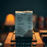 Register Receipt Paper Tear sound effect artwork