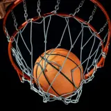 Metallic Chain Basketball Net Swish sound effect artwork