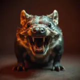 Small Raspy Creature Snarling sound effect artwork