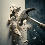 Hammer Smashing Drywall sound effect artwork