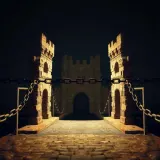 Castle Drawbridge Chains Lowering sound effect artwork