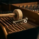 Prepared Piano Buzzing Note sound effect artwork