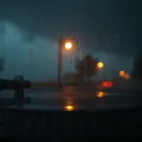 Vinyl Stop With Distant Rain sound effect artwork