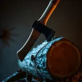 Axe Splitting Wooden Log sound effect artwork