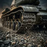 Tank Driving Over Gravel sound effect artwork