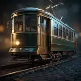 Electric Tram Pass By sound effect artwork