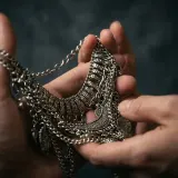 Metal Necklace Jingling Handling sound effect artwork