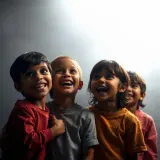 Children Giggling Together sound effect artwork