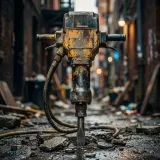 Urban Alley Ambience with Construction sound effect artwork