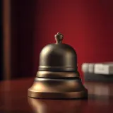 Single Front Desk Bell Ding sound effect artwork