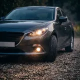 Car Pulling In on Gravel sound effect artwork