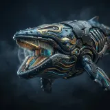 Cybernetic Whale Creature Call sound effect artwork