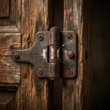 Creaky Wooden Door Hinge sound effect artwork