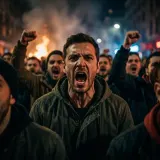 Angry Riot Crowd Yelling sound effect artwork