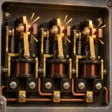 Rapid Metallic Telephone Relay Clicks sound effect artwork