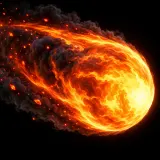 Large Deep Fireball Whoosh sound effect artwork