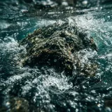 Submerged Wave Slosh Over Rocks sound effect artwork