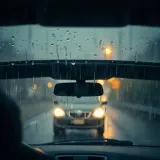 Muffled Rain Inside a Car sound effect artwork