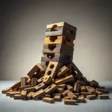 Wooden Block Tower Collapse sound effect artwork
