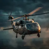 Helicopter Flyby with Blade Chop sound effect artwork