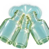 Bright resonant glass bottle clinks sound effect artwork