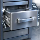 Sharp Metallic Drawer Jolt and Rattle sound effect artwork