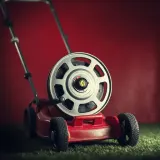 Manual Reel Lawn Mower Pushed in Bursts sound effect artwork