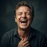 Unhinged Male Hysterical Cackling Laugh sound effect artwork
