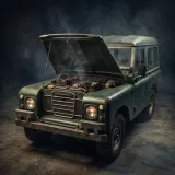 Vintage Utility Vehicle Failed Start Cranking sound effect artwork