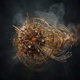 Distant Submachine Gun Burst with Echo sound effect artwork