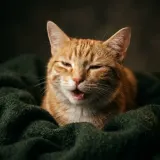 Sleepy Cat Meow sound effect artwork