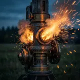 Anti Aircraft Autocannon Blast Outdoors sound effect artwork