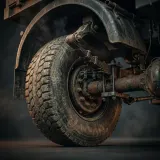Slow Truck Pass By Rumble sound effect artwork